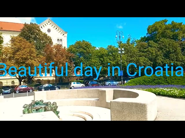 Beautiful day Croatia #shorts #croatia #travelvlog #zagreb #hrvatska @EkonomskifakultetZagreb