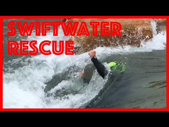 Learning Swiftwater Survival Techniques