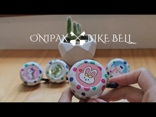 ONIPAX Bike Bell Loud Sound Polar Bear Rabbit Dinosaur Cute Cartoon