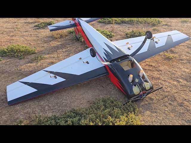 CRASH! H9 Extra 300X RC Airplane Crash!