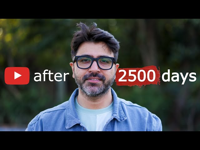 5 Things I Learned After 2500 Days of Making YouTube Videos