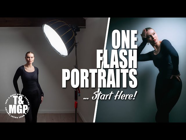 How ONE Flash Can Help You Master Portrait Lighting | Take & Make Great Photography with Gavin Hoey