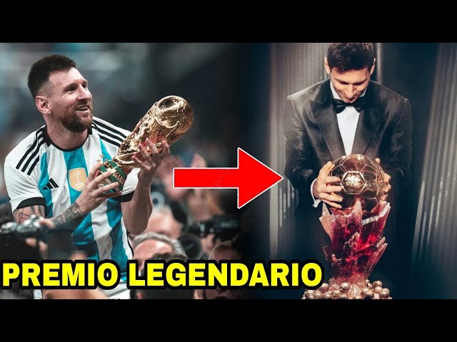 ¡INCREÍBLE! 🚨 LEO MESSI GANARÁ EL SUPER BALÓN DE ORO por su BRILLANTE CARRERA 💥 ¿Qué es este premio?