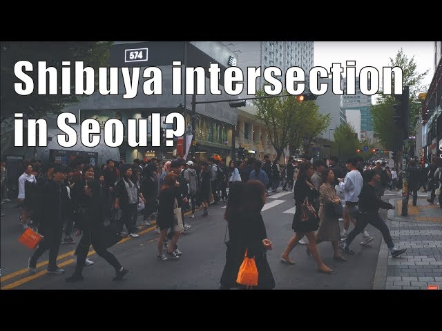 [ 4K walk ] Hongdae to Sangsu |홍대역에서 상수역| Seoul, Korea in Spring (Many People) | 韓国ソウル弘大 | 韩国首尔弘大