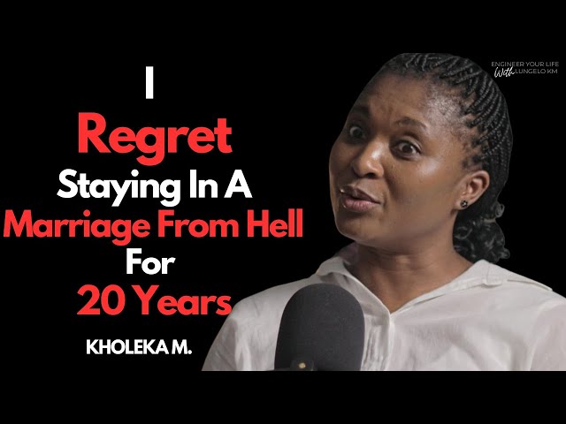 My Marriage Was Worse Than Hell For Almost 20 Years - Kholeka M