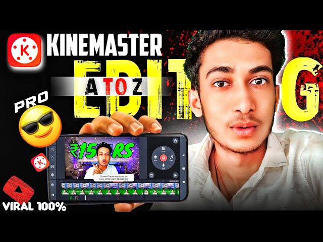 Kinemaster Video Editing In Hindi | Youtube Video Edit Kaise Kare ? Kinemaster Editing