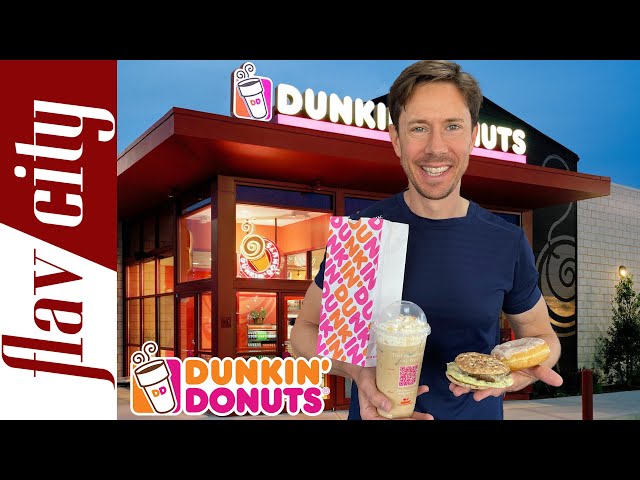 Dunkin' Donuts Menu Review - Is Anything Healthy?!