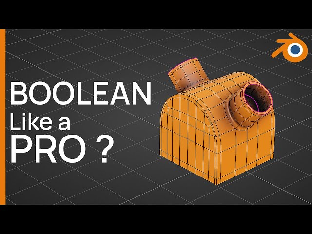 How To Boolean Curved Surfaces? | Blender Beginner Topology Tips!