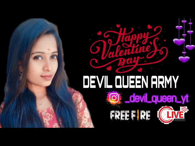 DEVIL QUEEN ARMY  IS LIVE #freefire #ytshorts #girlgamer #tamilff #fflive #mobilegamer