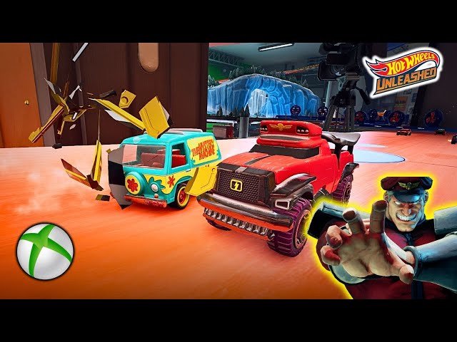 The Mystery Machine And M. Bison Breath Taking Fight | Hot Wheels Unleashed