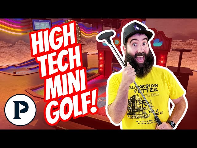 Crazy High Tech Mini Golf at Puttshack!