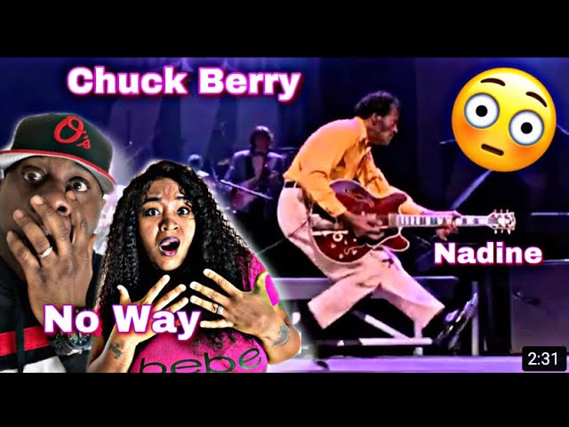 WE CAN'T BELIEVE HE DUCK WALKED! CHUCK BERRY & KEITH RICHARDS - NADINE (REACTION)