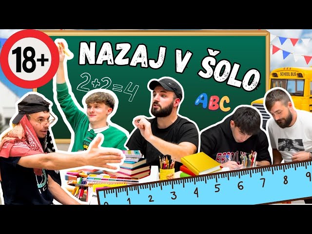 ODRASLI GREJO NAZAJ V OSNOVNO ŠOLO - SOCIALNI EKSPERIMENT