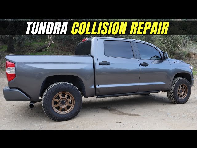 My Tundra Got Hit! Let's Fix It - Front Bumper Repair