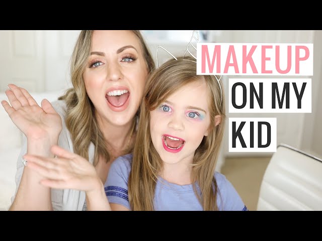 I Put Makeup on My 5-Year-Old.... 😂