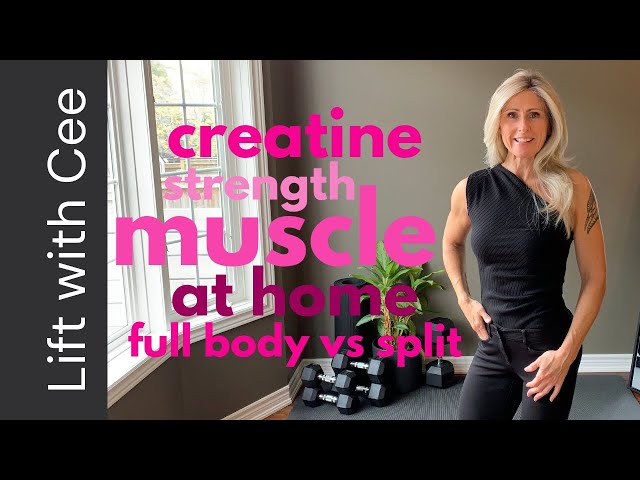 Weight training at home for strength and muscle