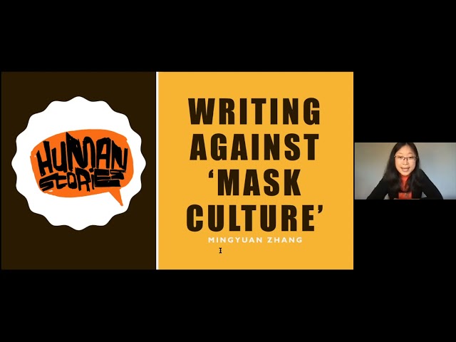 Mingyuan Zhang | Writing Against 'Mask Culture'