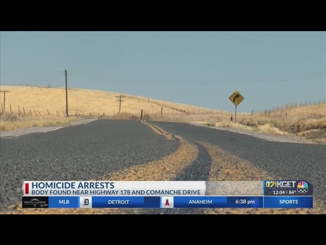 2 arrested after body found in Bakersfield area