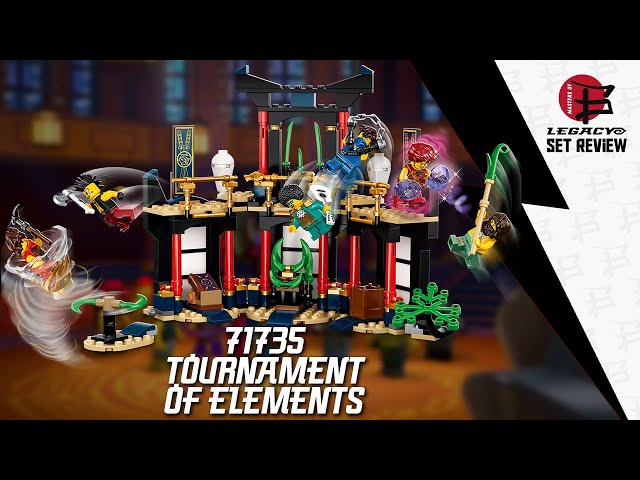 LEGO Ninjago Legacy 71735 Tournament of Elements Review (2021)