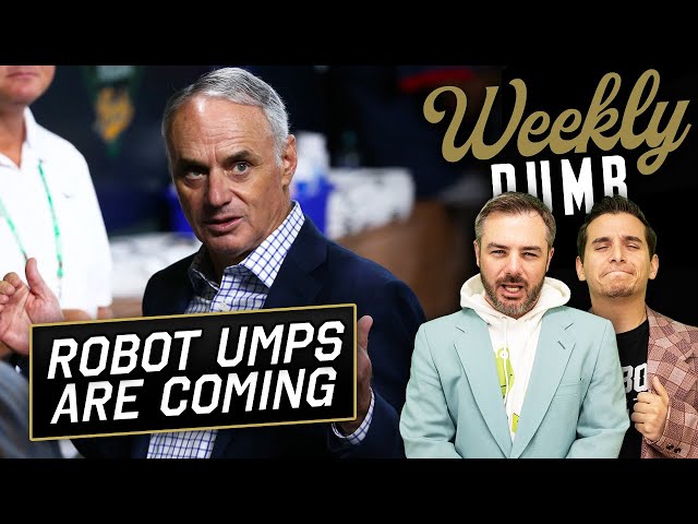 Automated strike zone is coming to baseball & Joey Chestnut fights off protestor | Weekly Dumb