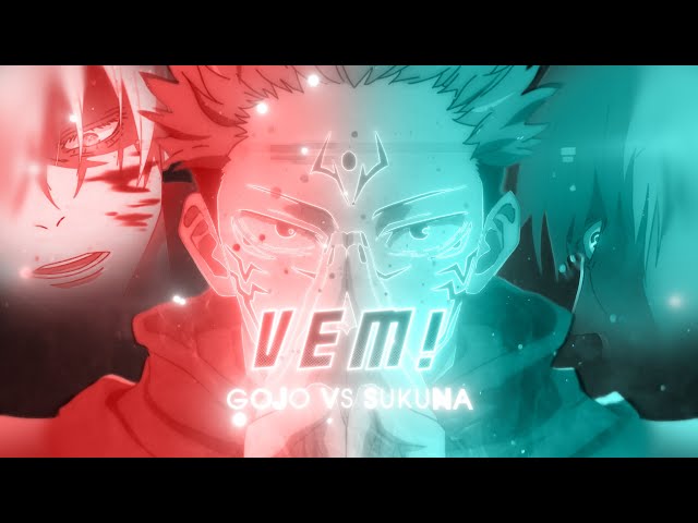 Gojo VS Sukuna - VEM! (4K)