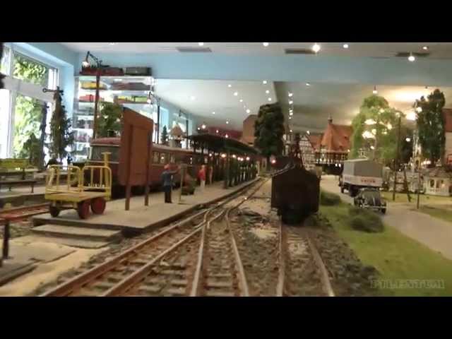 Cab ride on narrow gauge model railway 1 scale or 1 gauge