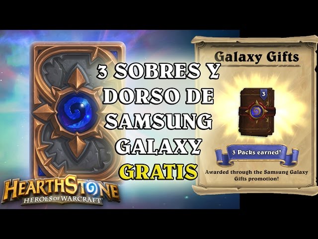 3 SOBRES GRATIS y el dorso de Samsung Galaxy