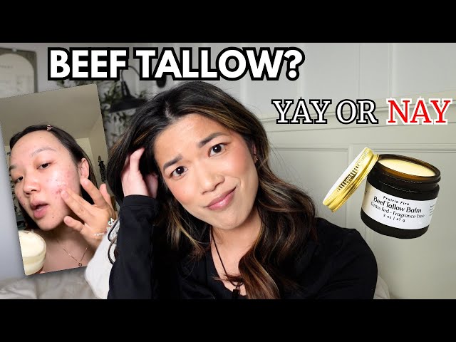 Is BEEF TALLOW worth the hype? Esthetician weighs in...