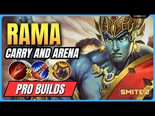 Best Rama Build Smite 2 | Arena & Conquest PRO Builds 2025