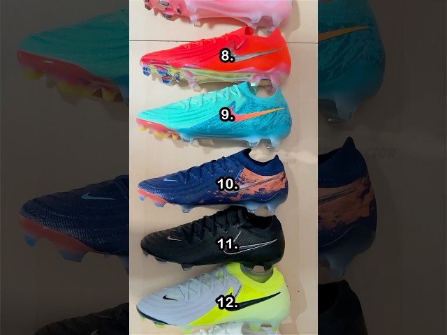 Ranking EVERY Nike Phantom GX2 👀🔥 #footballboots #soccercleats #cleats