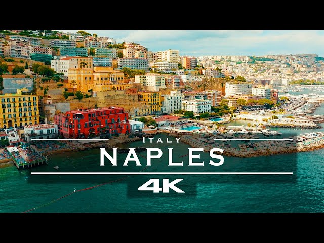 Naples / Napoli, Italy 🇮🇹 - by drone [4K]