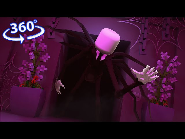 Slenderman is After Us in 360° VR!! - A Minecraft VR Video