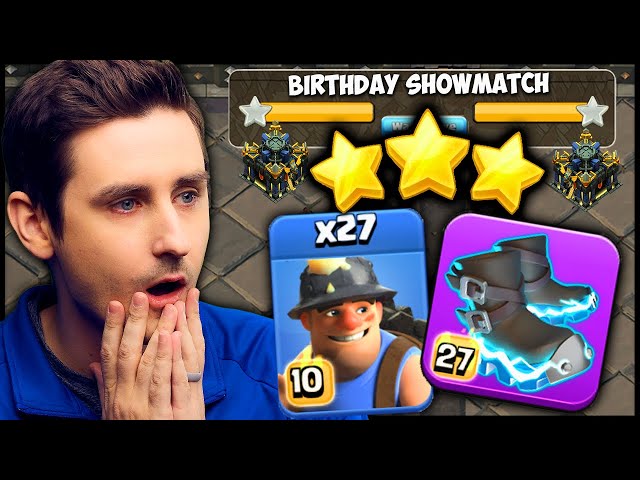 INSANE New Mass Miner & Electro Boots Strategy!! Birthday War Showmatch