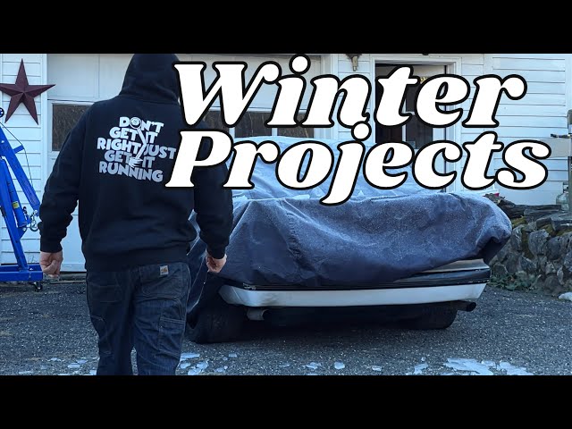 TONS of Projects Need to Get Done This Winter.