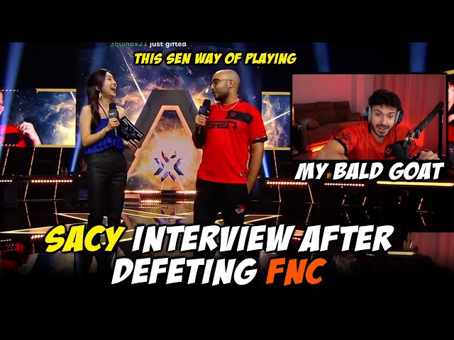 SEN Sacy Interview After Defeating FNC Reacted By Tarik