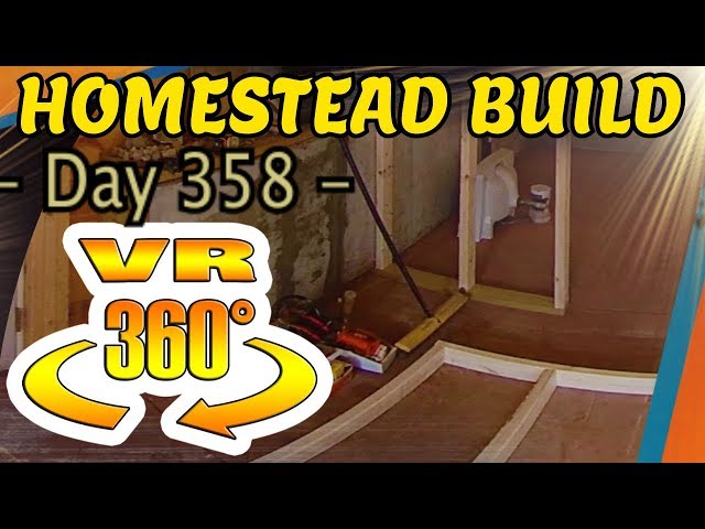 Homestead Building - Working with Corkscrewed Lumber, Framing in Walls Around Bathroom