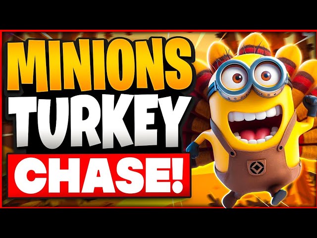 🦃 Minions Turkey Run 🦃 Brain Break 🦃 Freeze Dance 🦃 Thanksgiving Brain Breaks