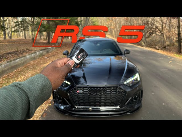 POV Driving A 500+ HP RS5 Through A Forest