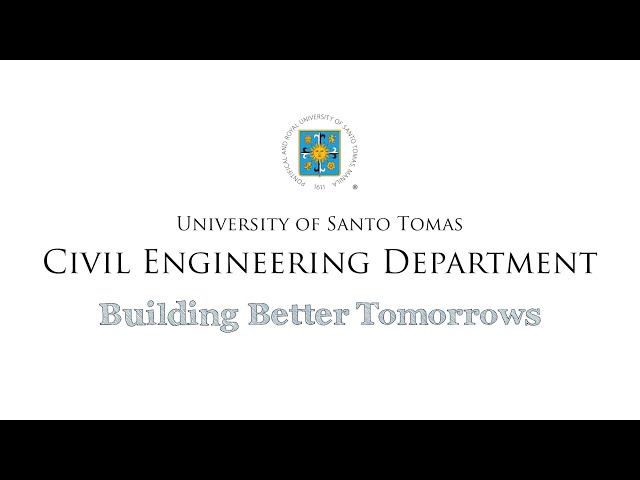 Building Better Tomorrows: 2014 UST Department of Civil Engineering