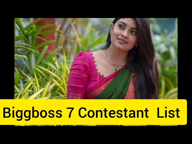 BiggBoss Season7 Tamil Contestant List l Bigg Boss 7 Tamil  Today  Promo 5 Abhirami Entry