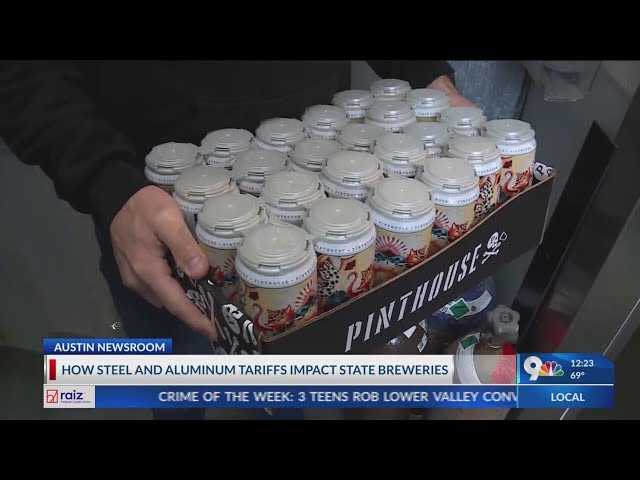 Steel and aluminum tariffs could impact state breweries