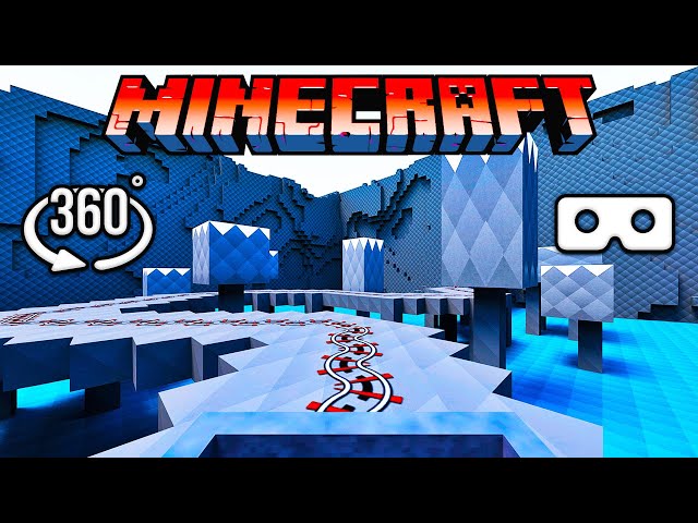 Tàu Lượn Siêu Tốc Minecraft 360° Thực Tế Ảo Sẽ Khiến Não Bạn Choáng Váng