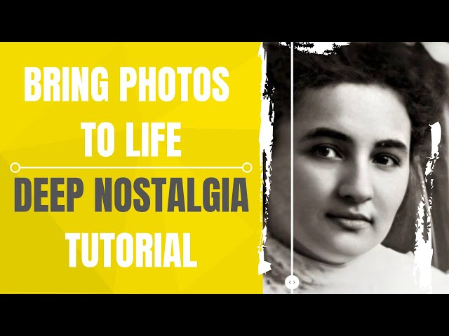 How To Animate and Bring Pictures To Life Using MyHeritage | New Tiktok Trend