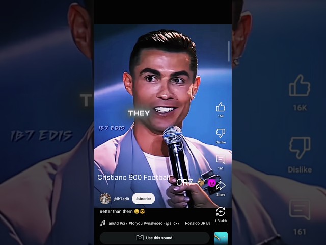 Cristiano% Football 🥰😱😀SUBSCRIBE #cristianoronaldo #football7 #soccerplayer #sportsperson#cr7#shorts