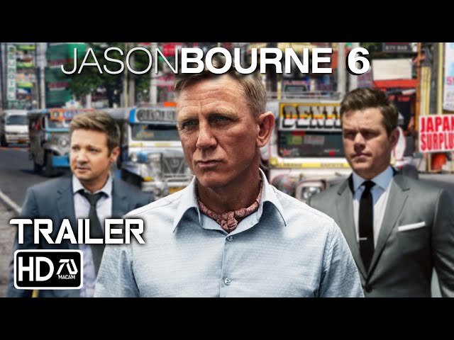 JASON BOURNE 6: REBOURNE  Trailer (HD) Matt Damon, Daniel Craig | James Bond Crossover (Fan Made #7)