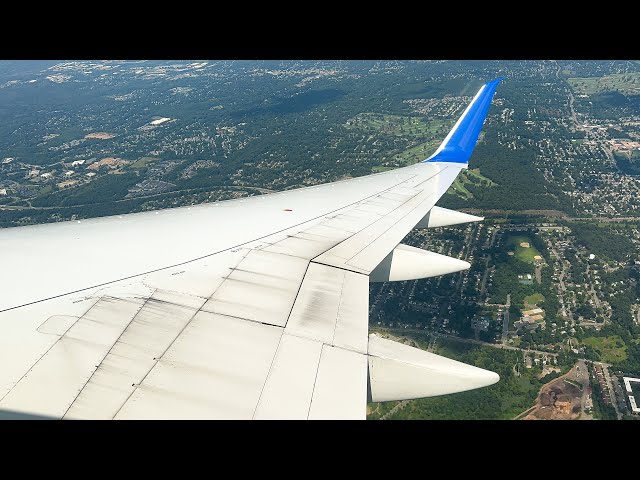 4K | United Airlines Boeing 757-200 Afternoon Takeoff From Newark Liberty