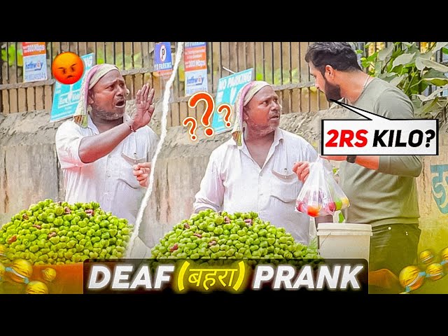 Deaf बहरा Coustomer Prank 😅 | Prakash Peswani Prank |