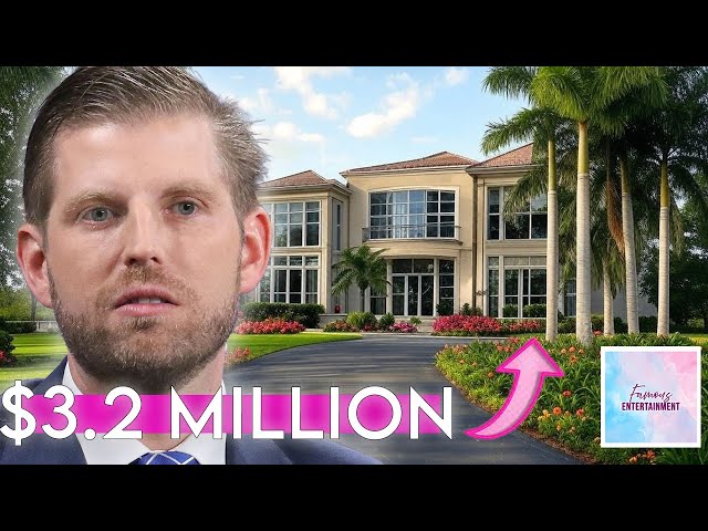 Eric Trump's $3.2 Million Jupiter, Florida Mansion | House Tour 2025