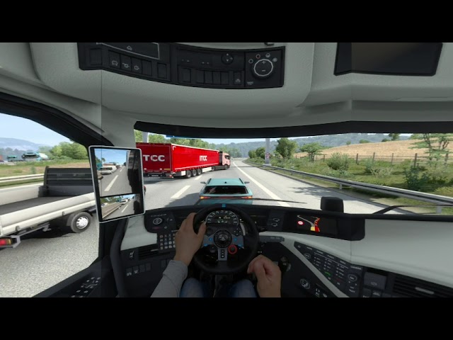 #ets2 #logitechg29 #eurotrucksimulator ETS2 Ultrawide Experience | VR180 | ProMods