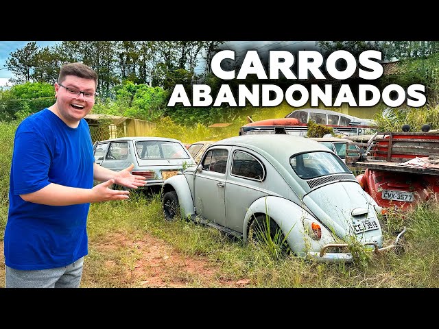 O MAIOR FERRO VELHO DE CARROS ABANDONADOS DO BRASIL PARA COMPRAR!